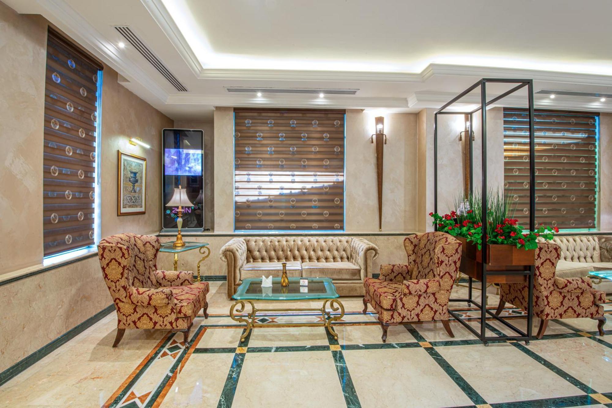 Bristol Hotel Amán Exterior foto Lobby
